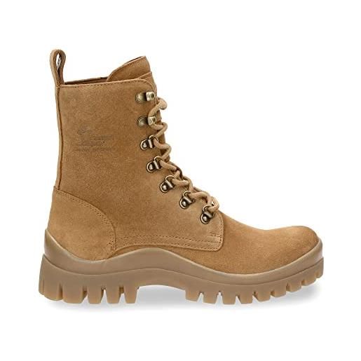 Panama Jack hong kong, combat boot donna, cuero, 39 eu
