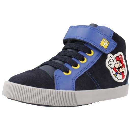 Geox B Kilwi Boy, Scarpe da Ginnastica Bimbo 0-24, Ochreyellow, 20 EU