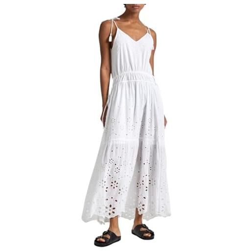 Pepe Jeans dusana, vestito donna, bianco (white), xs
