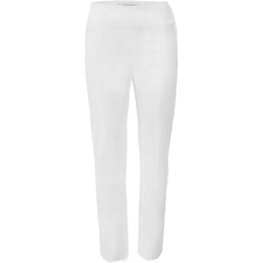 Carolina Herrera pantaloni emilie slim - bianco