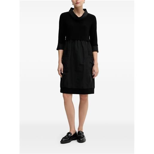 Joseph Ribkoff abito corto con tasche applicate - nero