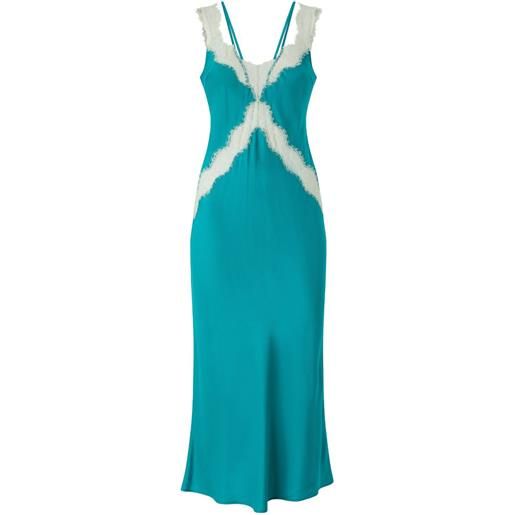 PINKO abito smanicato - blu
