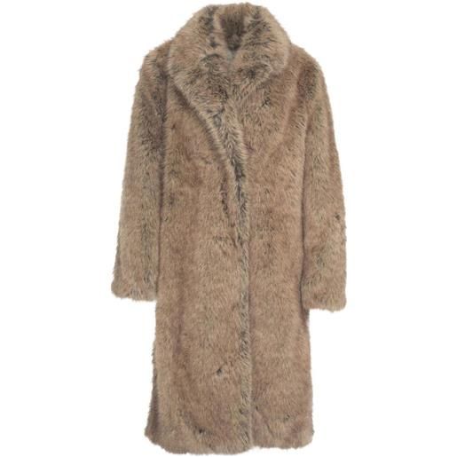 LIU JO cappotto con colletto - marrone