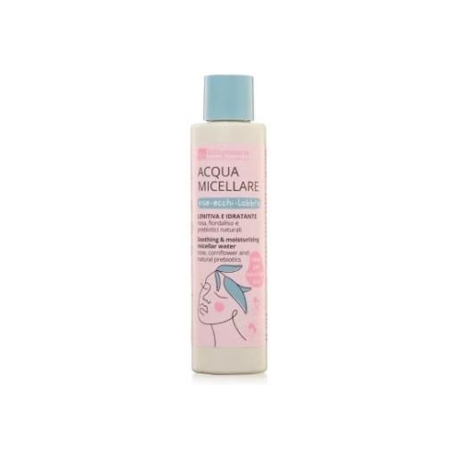 La Saponaria - acqua micellare rosa e fiordaliso azione lenitiva confezione 200 ml
