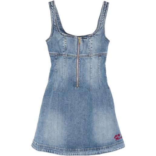 Self-Portrait denim mini dress