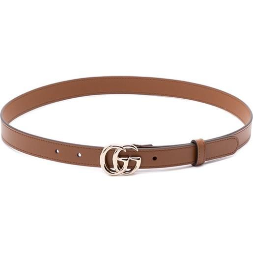 Gucci `gg marmont` thin belt