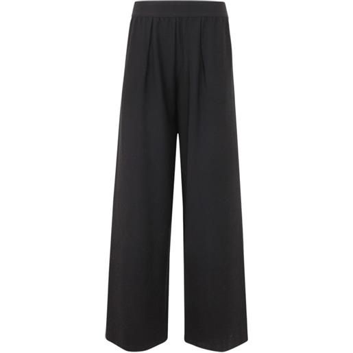 Maria Calderara pantaloni plissé - nero