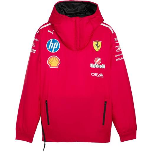 PUMA x scuderia ferrari felpa con cappuccio - rosso