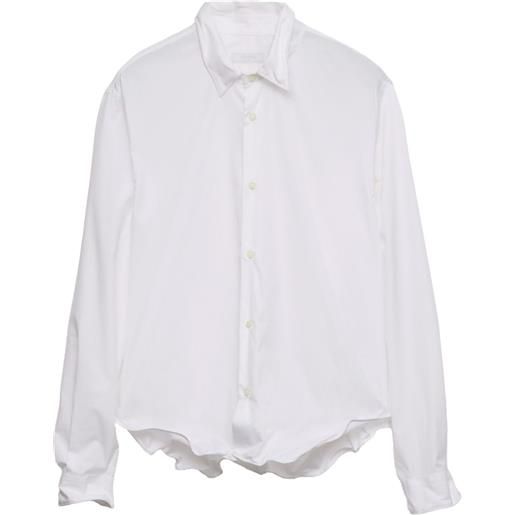 Prada camicia in cotone - bianco