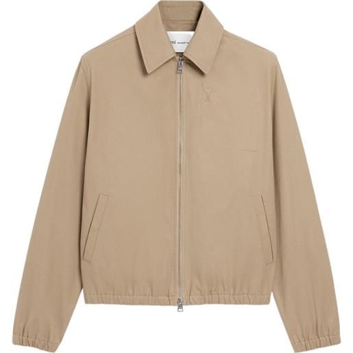 AMI Paris bomber ami de coeur con zip - toni neutri