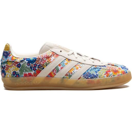 adidas sneakers gazelle indoor "liberty london - floral embroidery" - blu