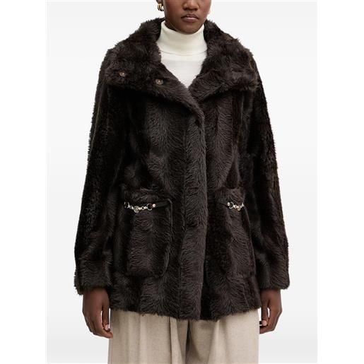 FRACOMINA cappotto con catena - marrone