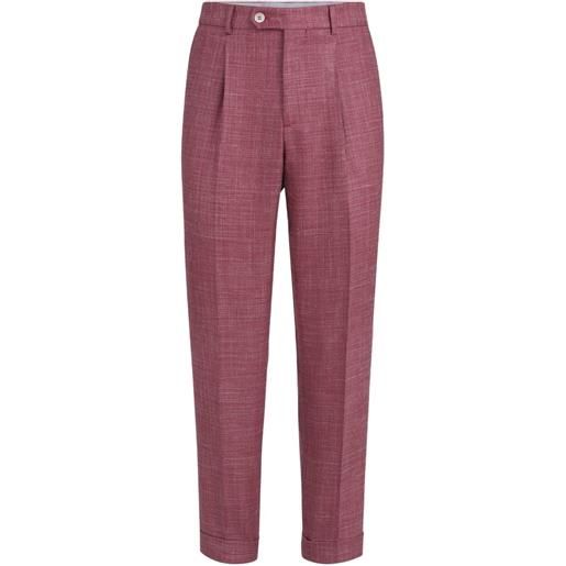 Brunello Cucinelli pantaloni plissé - rosa