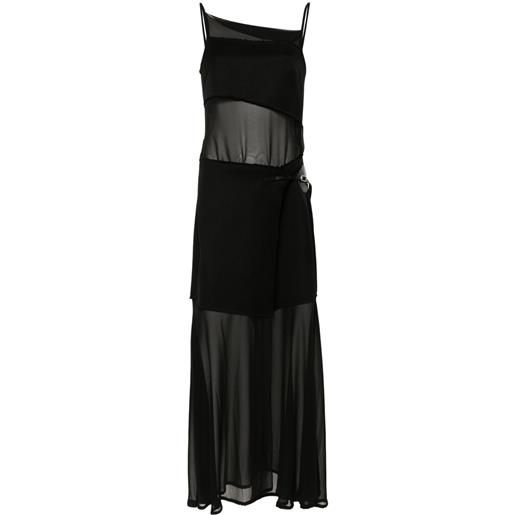 Proenza Schouler abito lungo dani - nero