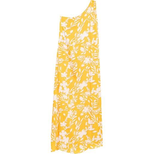 BLAKLACE abito in pizzo floreale - giallo