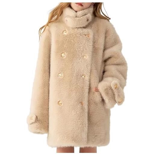 SHEIN Cappotto Imbotto Con Cappuccio, Orlo Soffice E Effetto - Foto 3