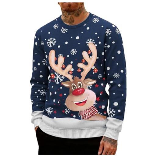 Generico christmas maglione uomo natalizio donna uomo maglioni natale maglioni natalizi famiglia