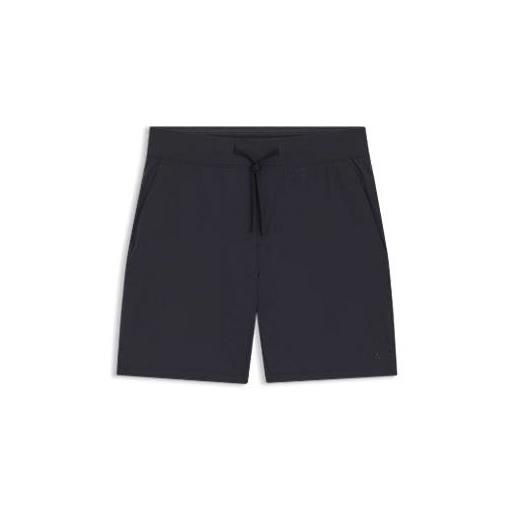 BOSS bermuda idrorepellenti dinamici in tessuto elasticizzato in quattro direzioni, blu scuro