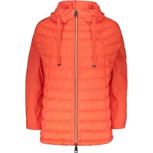 Herno piumino con inserti - arancione