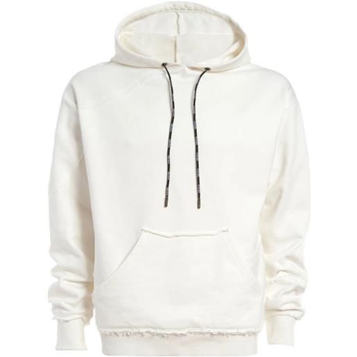 SEROYA felpa neo con cappuccio - bianco