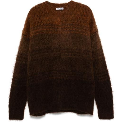 Cmmn Swdn maglione con effetto sfumato - marrone