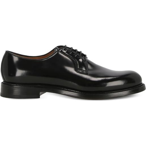 Ortigni scarpe basse stringate - nero