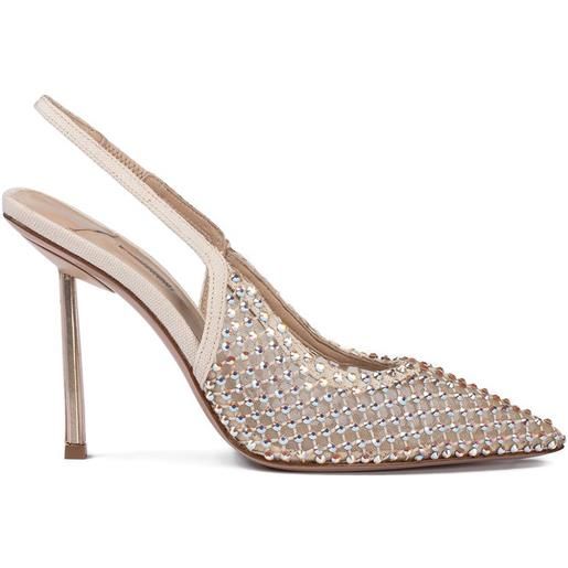 Le Silla pumps gilda con cinturino posteriore 60mm - toni neutri