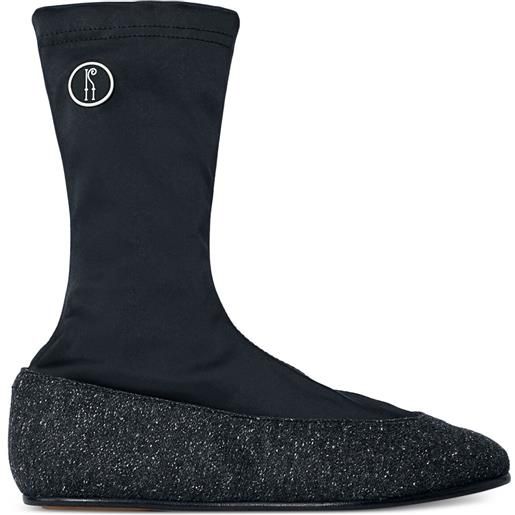 Kiko Kostadinov stivali proxima con logo - nero