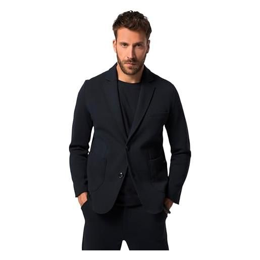 JP 1880 flexnamic®, giacca da uomo, taglie forti, l-8xl, in jersey, da uomo, taglie forti, fino a 8 xl 806498, blu navy, xxxl