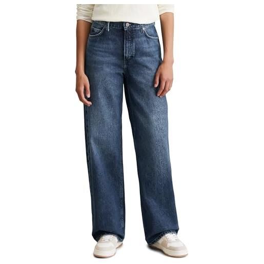 Marc O'Polo marc oߴpolo denim donna jeans a gamba larga vita alta, blu (multi/icy dark vintage blue), w31/l30