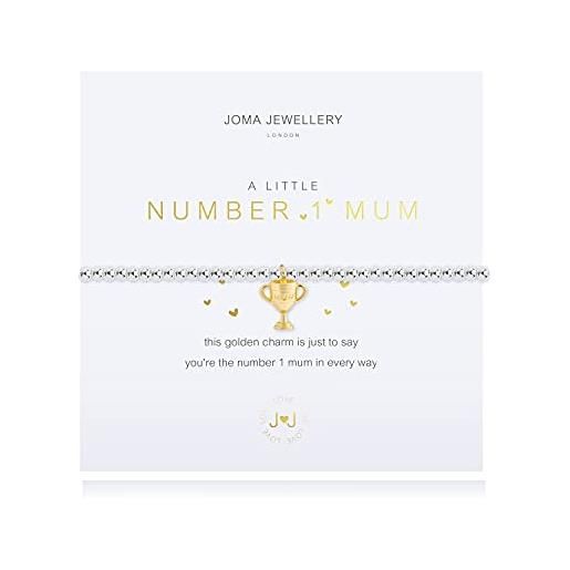 Joma Jewellery Bracciale Argento "A Little Be You Tiful" - Gioiello Con Ciondolo Fiore, Regalo Speciale Per Amiche E Persone Care