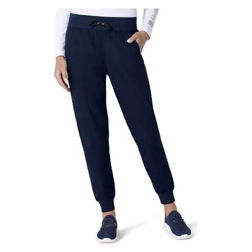 Carhartt, pantaloni jogger force da donna, colore blu navy, taglia m