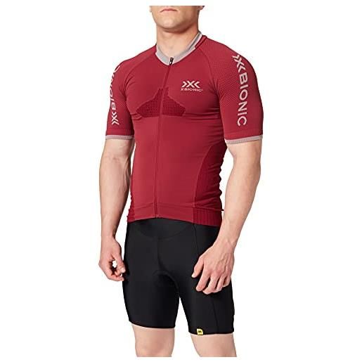 X-Bionic x bionic invent 4.0 cycling camicia da ciclismo r011 namib red/dolomite grey xxl