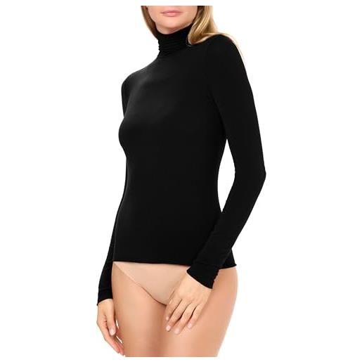 Golden Lady maglia collo alto, pack da 1 pz