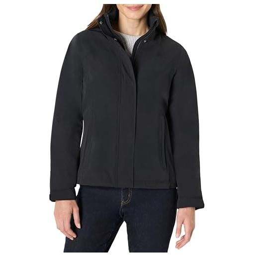 Amazon Essentials impermeabile leggero, idrorepellente, vestibilità classica donna, nero, s