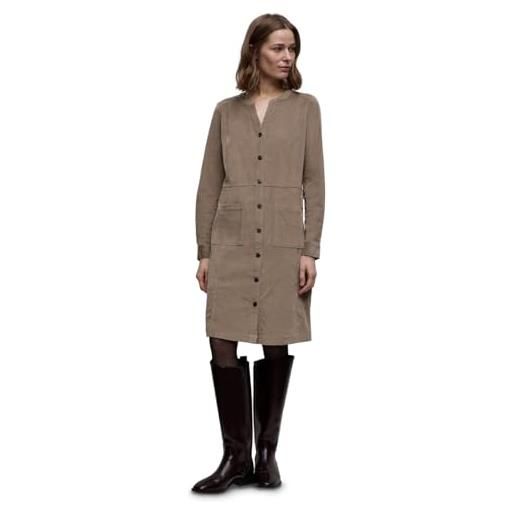 Street One abito in velluto a coste tinta unita light terra mocha 46