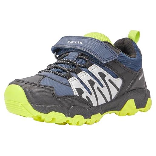 Geox J Simbyos Boy B ABX | Scarpe Da Ginnastica Per Bambini E Ragazzi | Suola Morbida E Traspirante - 4