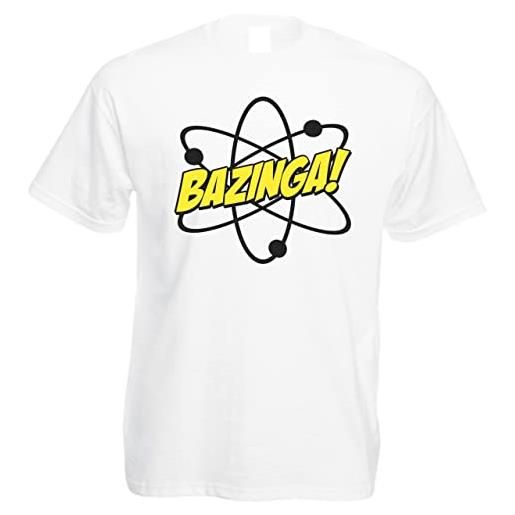 Settantallora - T-Shirt Maglietta J2505 Maglia Sheldon Cooper Number 73 Big Bang Theory Taglia S