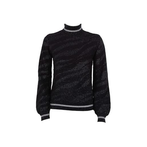 Yes Zee yes-zee maglia a collo alto nero m009 bi00_1 nero l