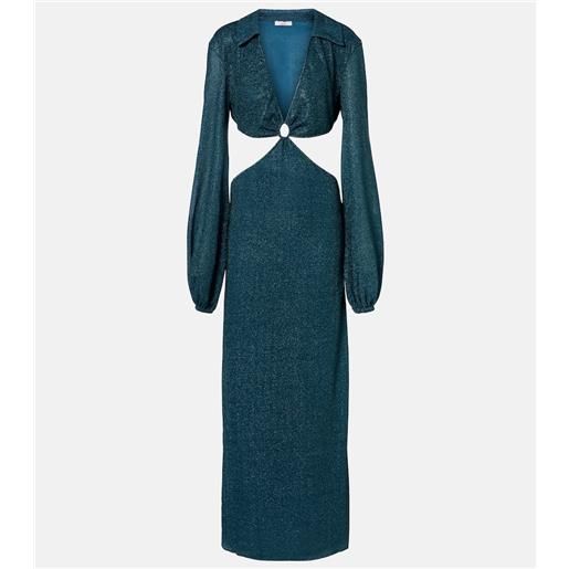 Oseree osã©ree abito lungo lumiã¨re con cut-out