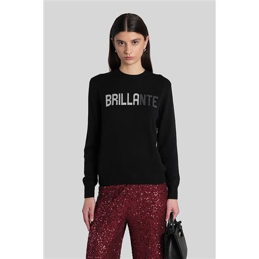 Saint Barth Mc2 maglia new queen in lana nera