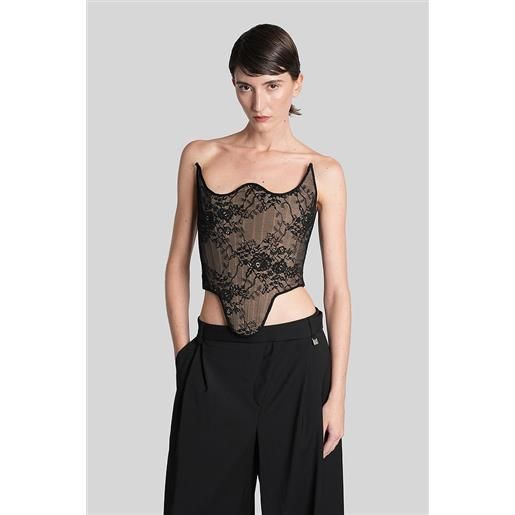 Giuseppe di Morabito topwear in poliammide nera