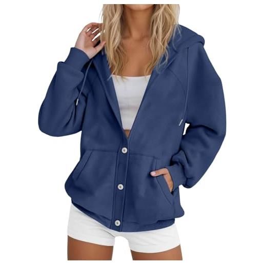BENCH Giacca in Pile Donna Viola con Cappuccio (IT 44, EU 40 BENCH Giacca in Pile Donna Viola con Cappuccio (IT 44, EU 40