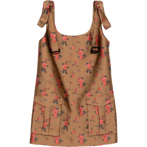 Monse abito corto - marrone