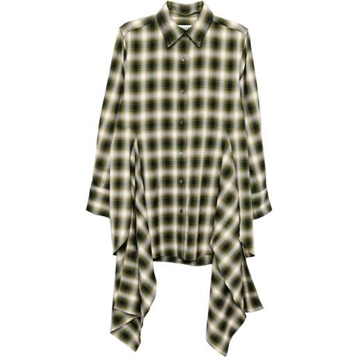 Monse chemisier tartan - verde