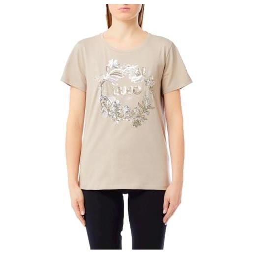 Liu Jo t-shirt tf5162-js923-m9765 beige, xl