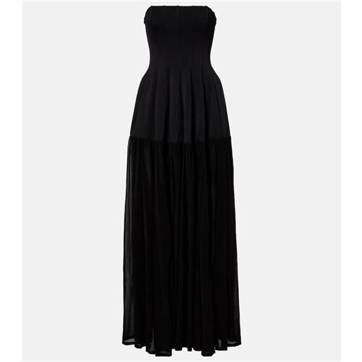 Simkhai abito lungo in tulle