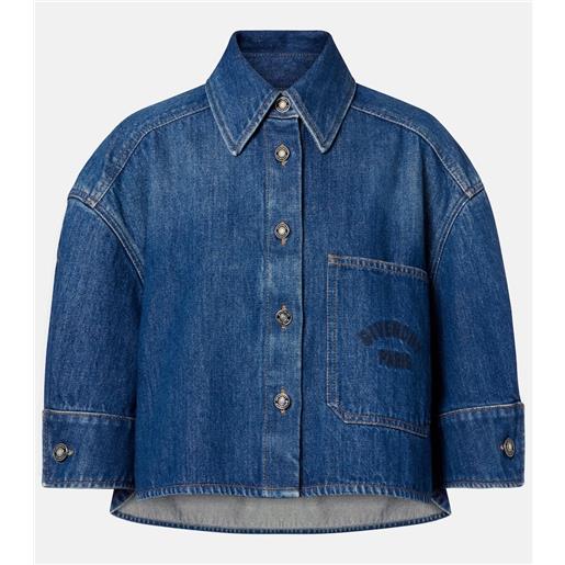 Givenchy camicia di jeans oversize