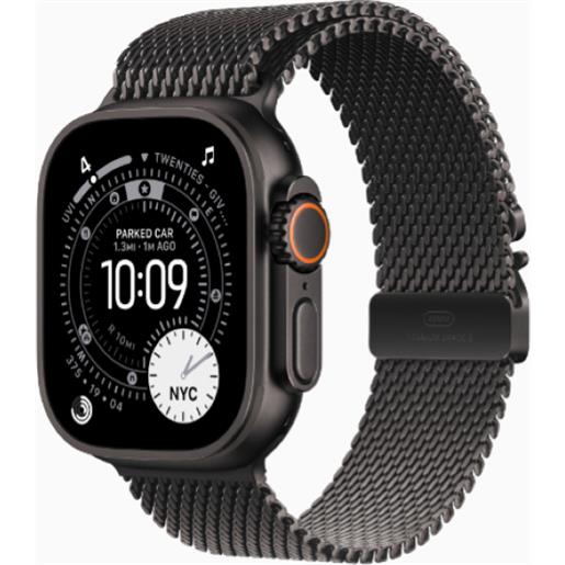 APPLE watch ultra 3 2025 49mm black titanium gps+5g milanese loop (m) black