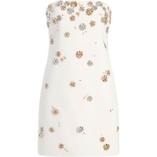 Cinq A Sept abito samia senza spalline - bianco